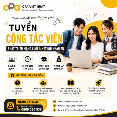 TUYỂN CỘNG T&Aacute;C VI&Ecirc;N - SINH VI&Ecirc;N TO&Agrave;N QUỐC